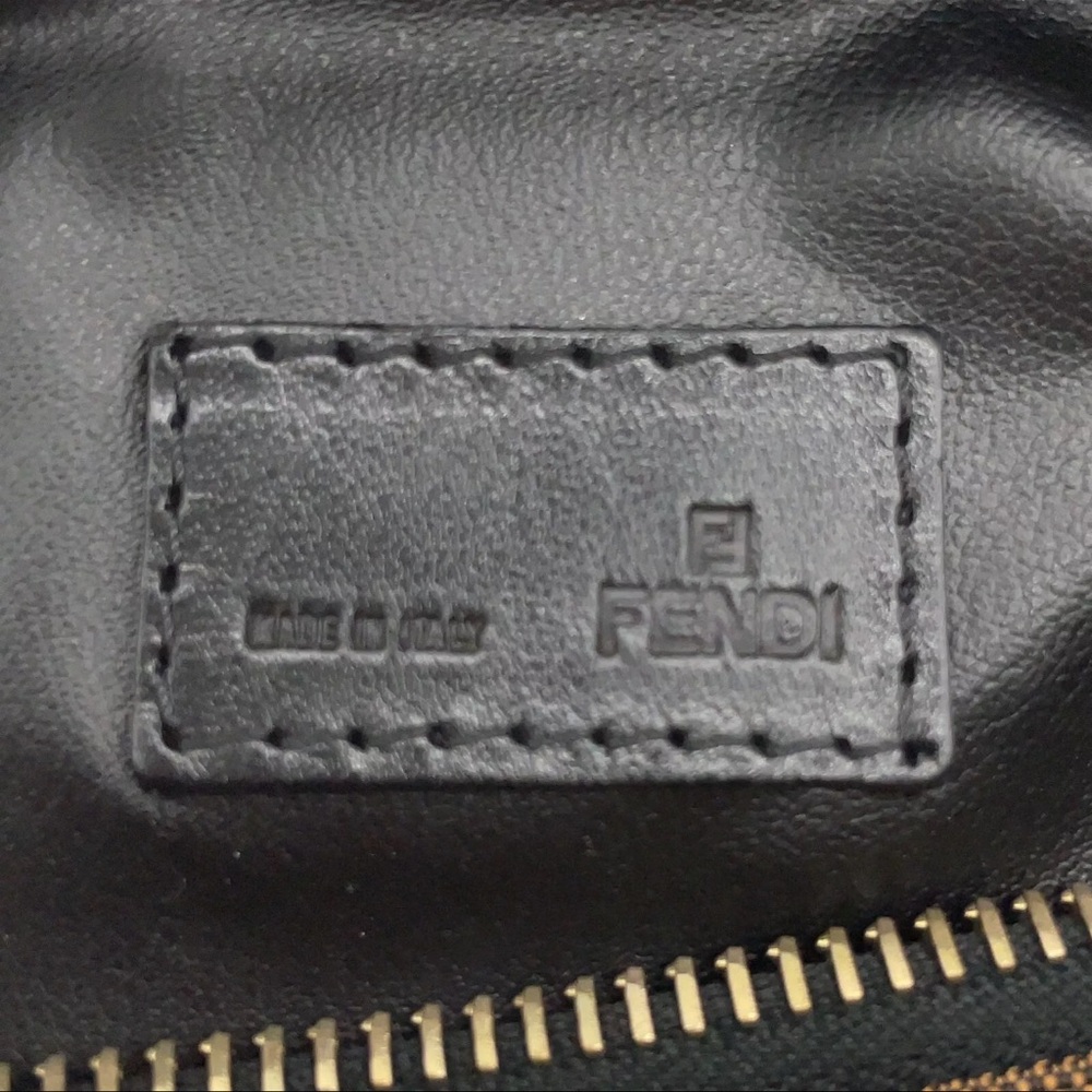 Authentic FENDI Zucca Pattern Hand Bag / Pouch - Picture 13 of 13
